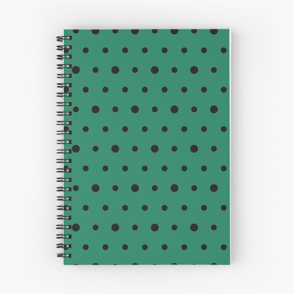 Item preview, Green And Black Polka Dot Pattern designed and sold by pattern-archive.