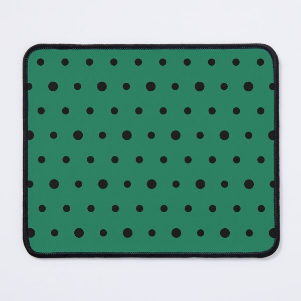 Item preview, Green And Black Polka Dot Pattern designed and sold by pattern-archive.