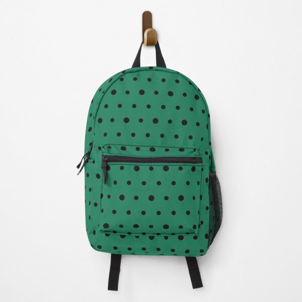 Item preview, Green And Black Polka Dot Pattern designed and sold by pattern-archive.