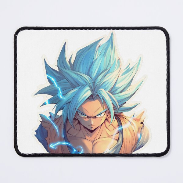 Item preview, Goku Super Saiyan God Blue designed and sold by AnzDigital.