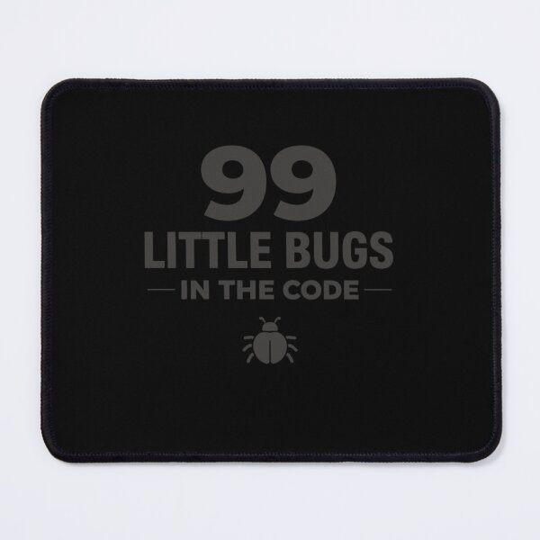 Item preview, 99 Little Bugs in the Code Grey – Programming Humor designed and sold by CtrlAltLaugh.