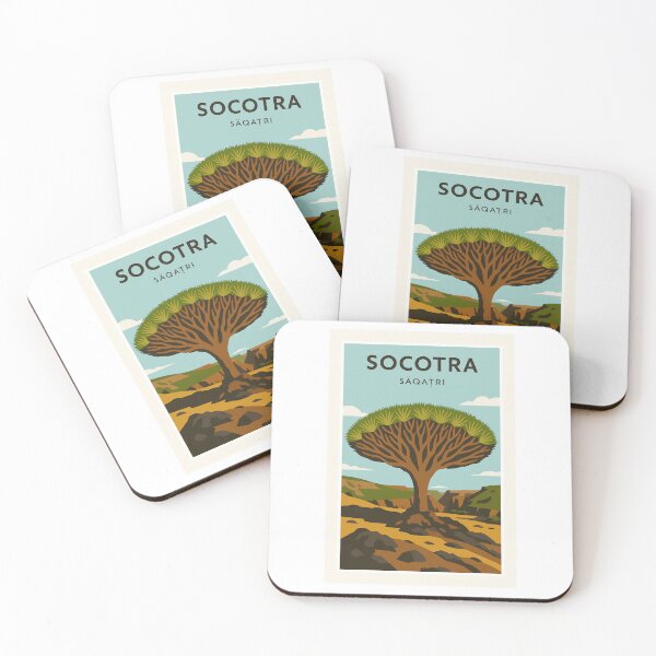 Item preview, Socotra Dragon Tree Travel Art designed and sold by Beyond Destinations.