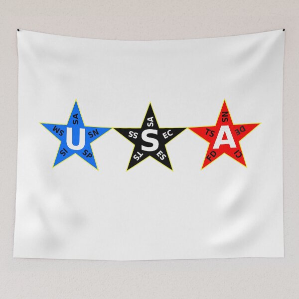 Item preview, Alphabet Agencies USA Acronym Parody designed and sold by ChR-oman.