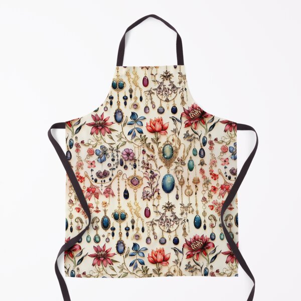 Artikelvorschau, Schmuckblumen Aquarell Vektor nahtloses Muster entworfen und verkauft von Leylita Design.