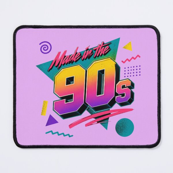 Item preview, Made in the 90s Retro Vintage Neon Typography T-Shirt | 90s Aesthetic Memphis Style Graphic Tee designed and sold by Sanika arts .