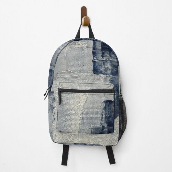 Item preview, Abstract Blue and White Composition designed and sold by sneidere9dace.