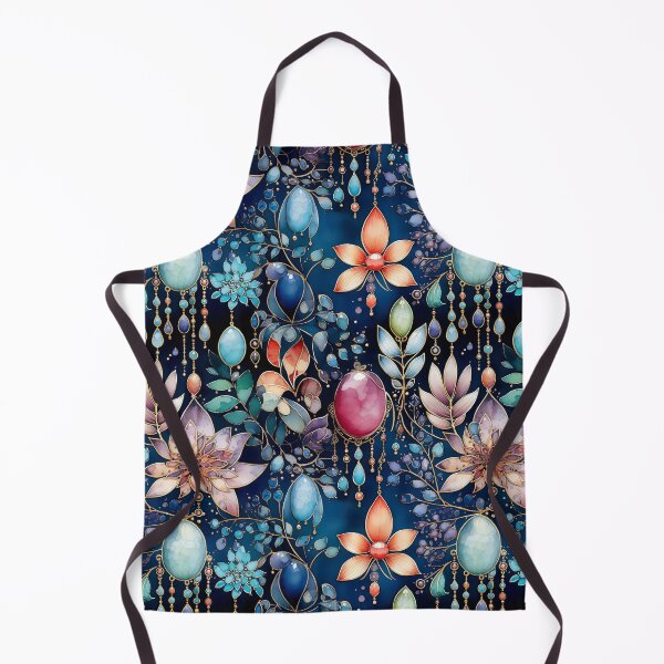 Artikelvorschau, Schmuckblumen Aquarell Vektor nahtloses Muster entworfen und verkauft von Leylita Design.