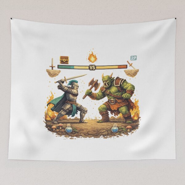 Item preview, Arcade Fighting Game Essential T-Shirt designed and sold by SoftSproutstu.