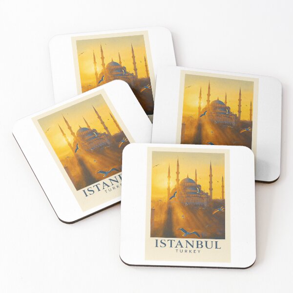 Item preview, Istanbul Turkey Mosque Travel Art designed and sold by Beyond Destinations.
