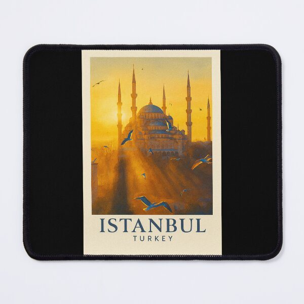 Item preview, Istanbul Turkey Mosque Travel Art designed and sold by Beyond Destinations.