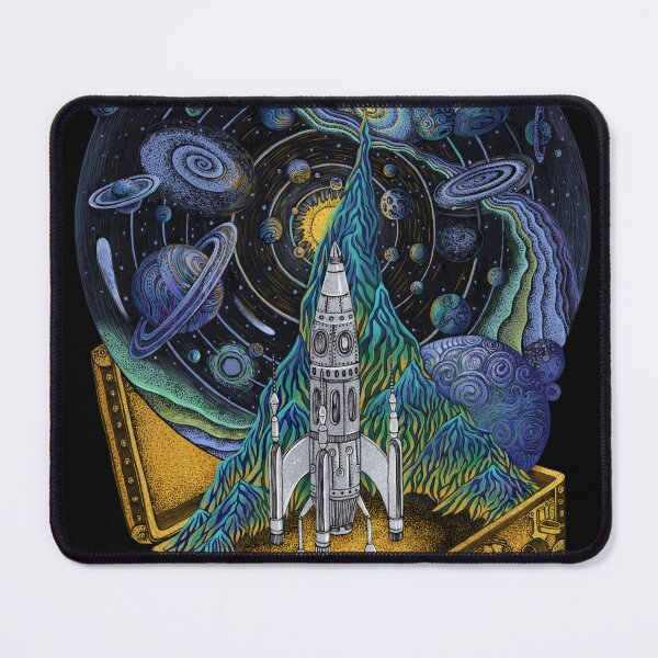 Item preview, Space Travel to the Galaxy | Cosmic Universe Stars Nebula Travel Art designed and sold by Ruta.