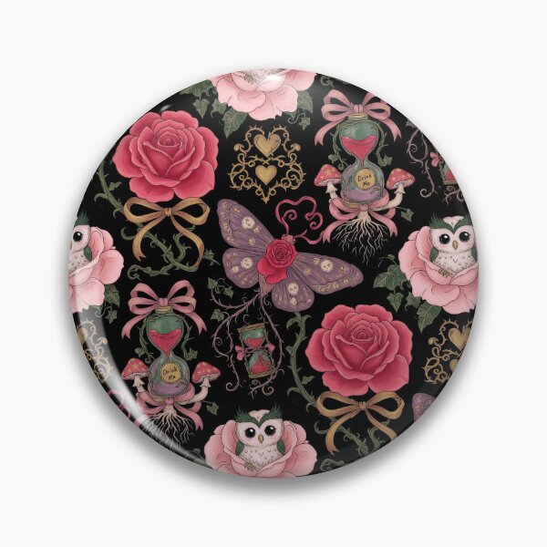 Item preview, Copy of Owls and Ribbons Pattern | Ed Hardy Style | Lowbrow Pop Surrealism designed and sold by Piagor.
