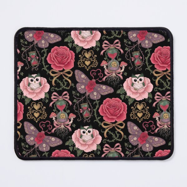 Item preview, Copy of Owls and Ribbons Pattern | Ed Hardy Style | Lowbrow Pop Surrealism designed and sold by Piagor.