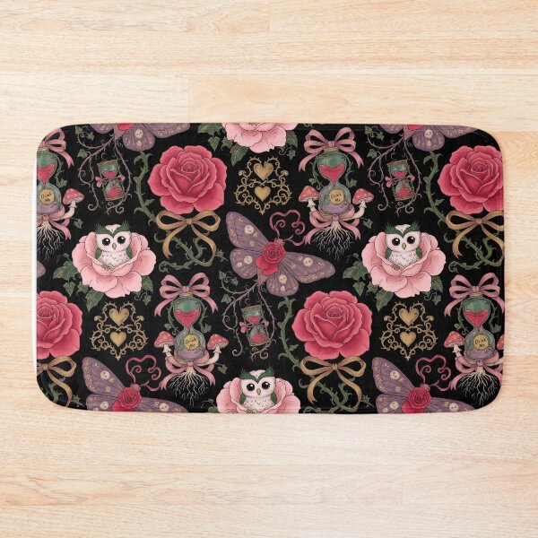 Item preview, Copy of Owls and Ribbons Pattern | Ed Hardy Style | Lowbrow Pop Surrealism designed and sold by Piagor.