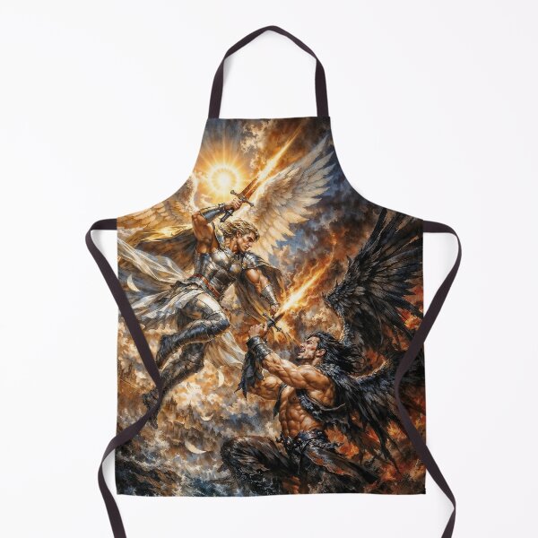 Item preview, Archangel Michael Defeating Devil designed and sold by AliceWhiteDF.
