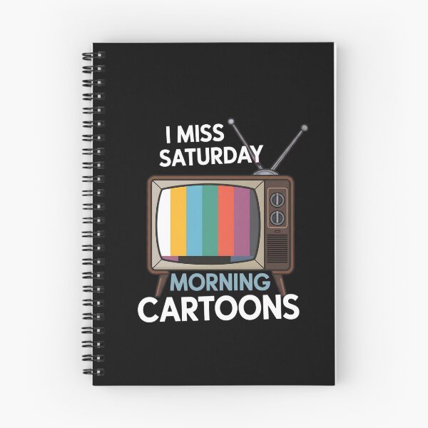 Item preview, I Miss Saturday Morning Cartoons TV Nostalgia designed and sold by dudelinart.