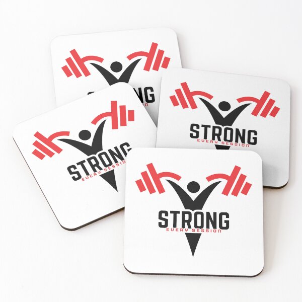 Item preview, Strong Every Session Fitness Gym Design designed and sold by LoudVictory.