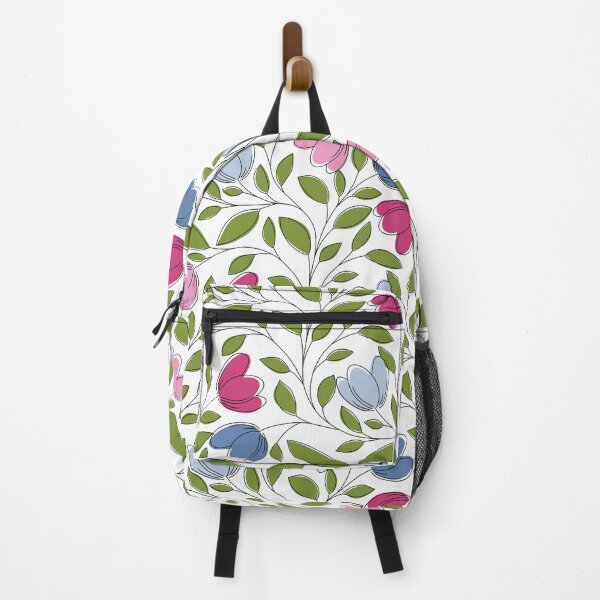 Item preview, Trailing Tulip Floral Pattern – Modern Botanical Seamless Design designed and sold by CJ Creations.