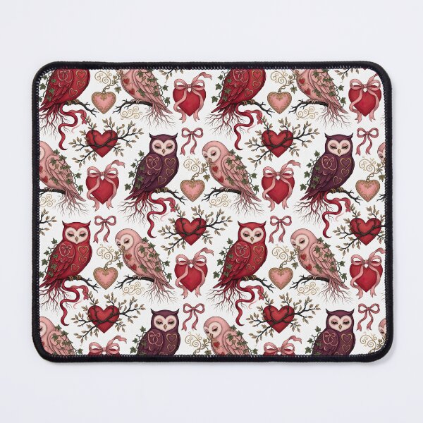 Item preview, Owls and hearts | Ed Hardy Style | Lowbrow Pop Surrealism designed and sold by Piagor.