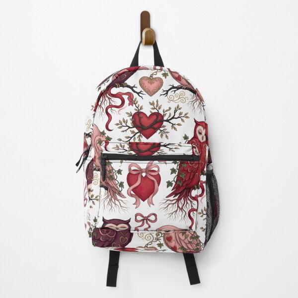 Item preview, Owls and hearts | Ed Hardy Style | Lowbrow Pop Surrealism designed and sold by Piagor.