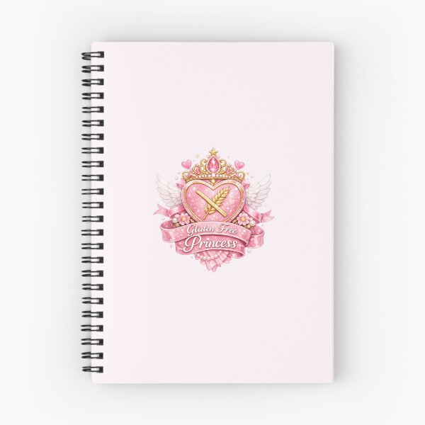 Item preview, Gluten Free Princess Pink Aesthetic Design – Coeliac Girl Wings Heart Floral Cute Kawaii Wheat Free Graphic designed and sold by My Gluten Free Life UK.