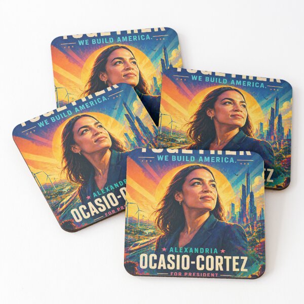 Item preview, Alexandria Ocasio Cortez 2028 designed and sold by THE Company.