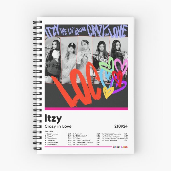 Item preview, ITZY - Crazy In Love - Album Artwork designed and sold by RhodesToKpop.