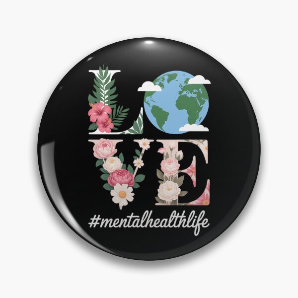 Item preview, Mental Health Love World Earth Day Anniversary designed and sold by IdunayaStore.