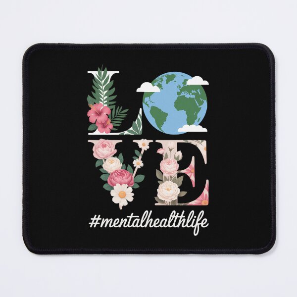 Item preview, Mental Health Love World Earth Day Anniversary designed and sold by IdunayaStore.
