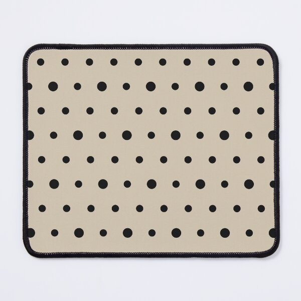 Item preview, Sand And Black Polka Dot Pattern designed and sold by pattern-archive.