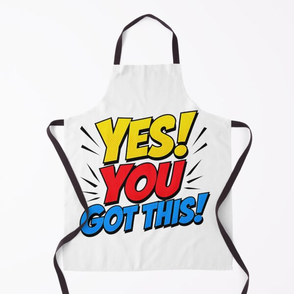 Item preview, Bold Comic Style Motivational Quote Design – YES YOU GOT THIS Pop Art Typography designed and sold by Sanika arts .