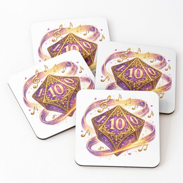 Item preview, Bard Dice DND designed and sold by ESSClothing.
