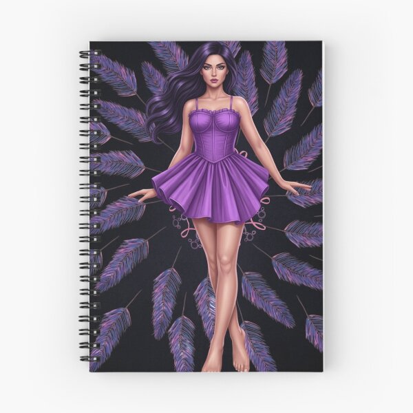 Artikelvorschau, Violette Federmuse entworfen und verkauft von BulletKitty82.
