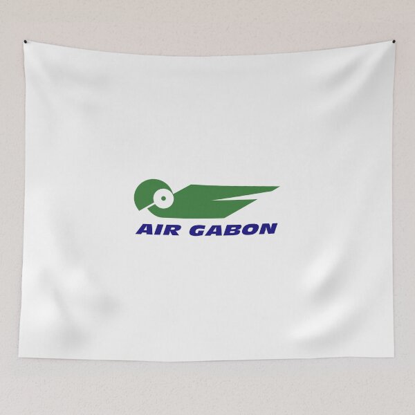 Artikelvorschau, Air Gabon Vintage Logo Fluggesellschaft aus Libreville, Gabun, Afrika entworfen und verkauft von RetroAviation.