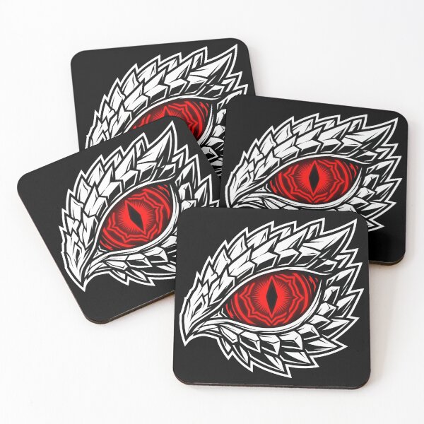 Item preview, Minimal Dragon Eye Symbol designed and sold by Stickersdevelop.