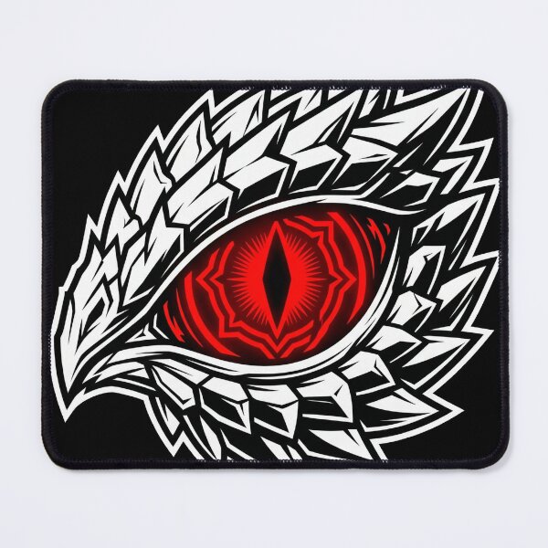 Item preview, Minimal Dragon Eye Symbol designed and sold by Stickersdevelop.