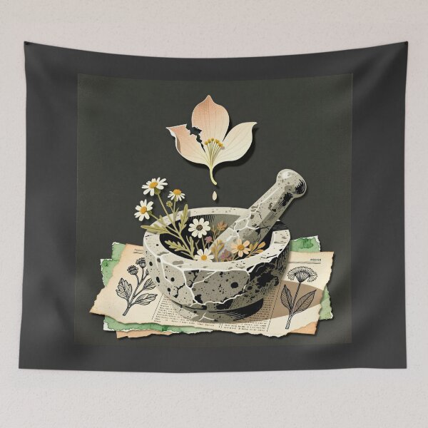 Item preview, Pressed Flower Mortar Tear Garden designed and sold by Arte-Excellency.