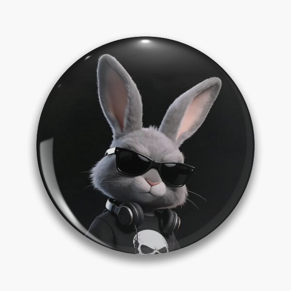 Item preview, Black bunny designed and sold by arabiansands.
