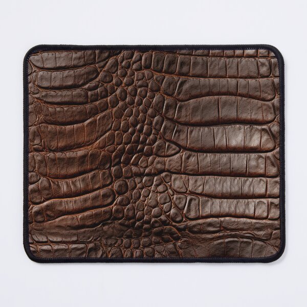 Item preview, Dark Crocodile Scale Brown Leather Photo Texture designed and sold by DigitaICraft.