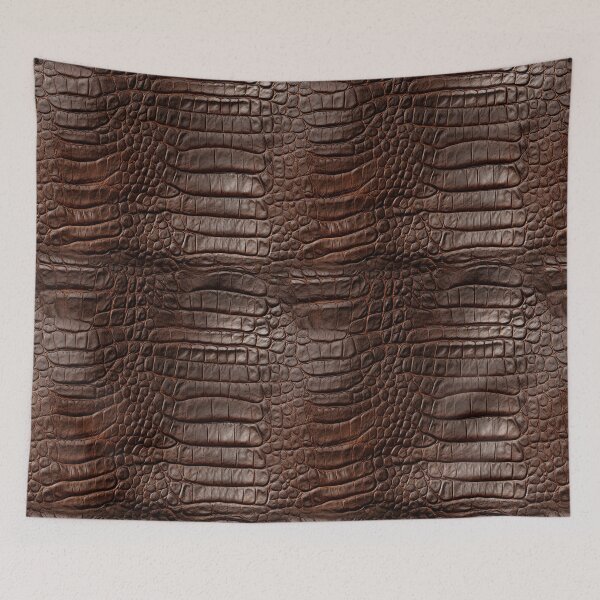 Item preview, Dark Crocodile Scale Brown Leather Photo Texture designed and sold by DigitaICraft.