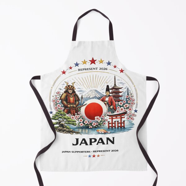 Item preview, Japan Soccer Fans Samurai Sakura Vintage Design | Japan Supporters Represent 2026 Shirt designed and sold by Inner Flame Studio.