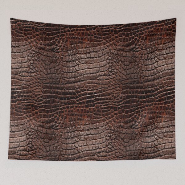 Item preview, Chestnut Crocodile Scale Brown Leather Photo Texture designed and sold by DigitaICraft.