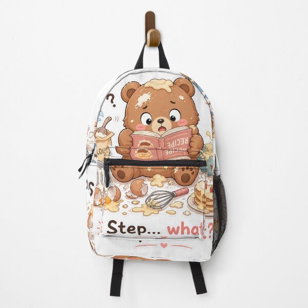 Item preview, Confused Bear Cooking Recipe Step What Moment designed and sold by Sadia Jannat.