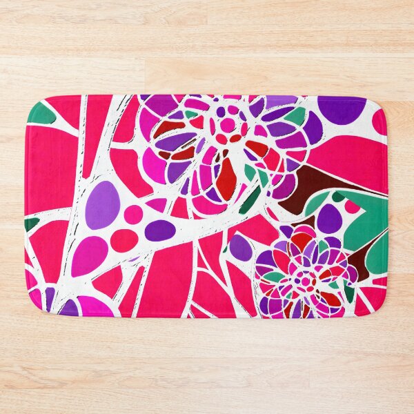 Item preview, Burning melon Floral web  designed and sold by bekki smith.