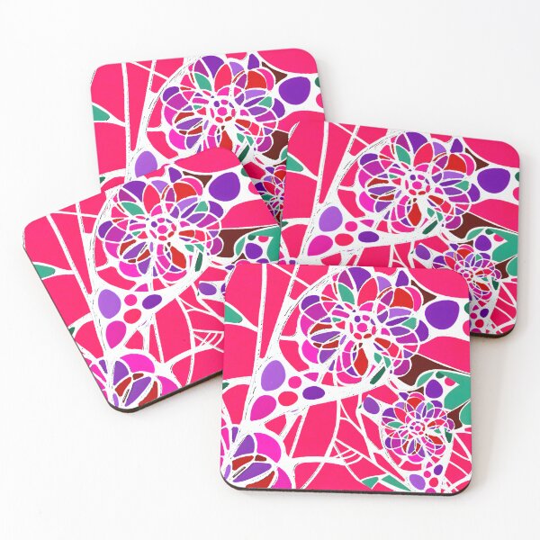 Item preview, Burning melon Floral web  designed and sold by bekki smith.
