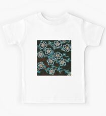 Neon Cherry Blossoms Kids Tee