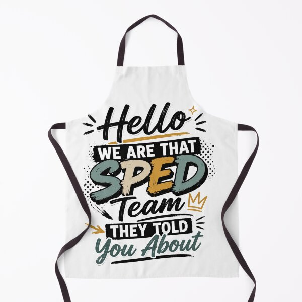 Item preview, Hello We Are That SPED Team They Told You About Retro 70s Design designed and sold by axiksa10.