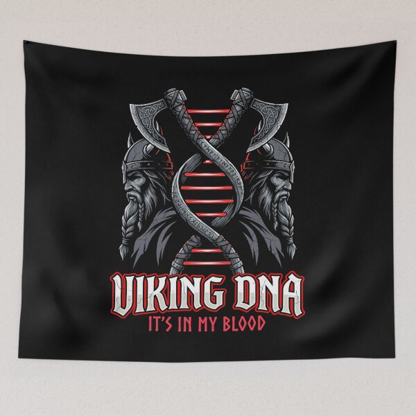 Item preview, Viking DNA Double Helix Norse Warrior Nordic Roots Axes Heritage designed and sold by Infinitee8hirts.