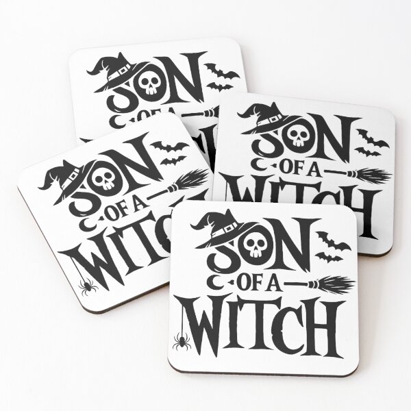 Item preview, Son of a Witch - Funny Halloween Sarcastic Quote designed and sold by myforestfog.