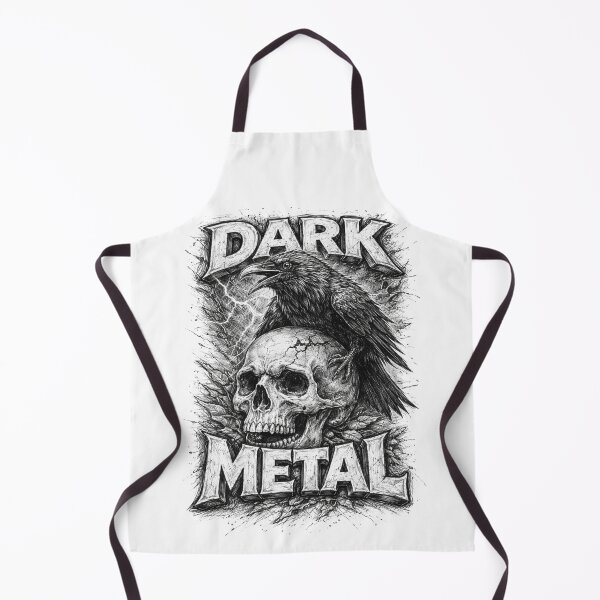 Item preview, Dark Metal – Hand Drawn Dark Pencil Skull Illustration designed and sold by Mac Sketches.